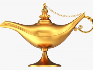 Aladdin Magic Lamp 3Dモデル