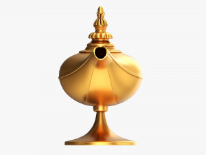 Aladdin Magic Lamp 3Dモデル