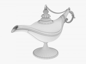 Aladdin Magic Lamp 3Dモデル
