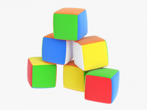 Baby Cubes Soft Modèle 3D