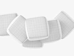 Bayi Kubus Lembut Model 3D