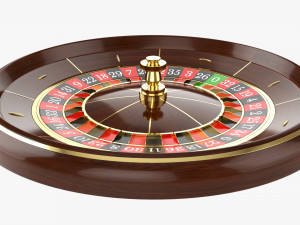 Casino Roulette Wheel 01 3D मॉडल