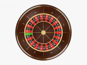 Casino Roulette Wheel 01 3D मॉडल