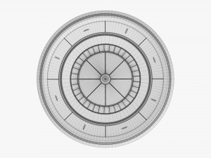 Casino Roulette Wheel 01 3D मॉडल