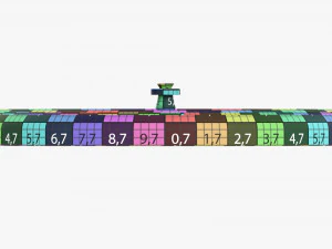 Roleta do Cassino 01 Modelo 3D