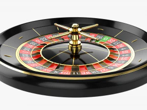 Casino Roulette Wheel 02 3D Model