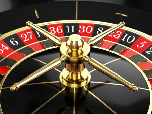Casino Roulette Wheel 02 3D Model