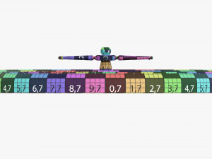 Casino Roulette Wheel 02 3D Model