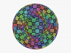 Casino Roulette Wheel 02 3D Model