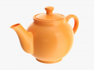 Ceramic Teapot 01 Modelo 3D