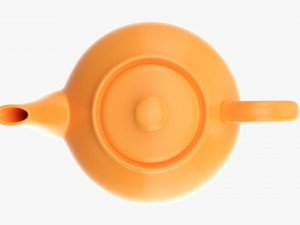 Ceramic Teapot 01 3D Модель