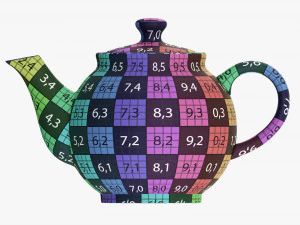 Ceramic Teapot 02 3D Model