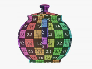 Ceramic Teapot 02 3D Model