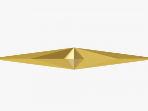 Christmas Gold Star 3D Model