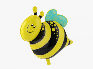 Decoration Foil Balloon 11 Bee Modèle 3D
