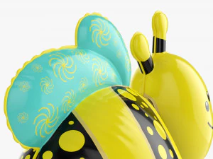 Decoration Foil Balloon 11 Bee 3D Model