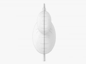Decoration Foil Balloon 11 Bee 3D Model