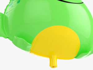 Decoration Foil Balloon 12 Frog 3D Model