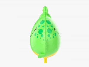Decoration Foil Balloon 12 Frog 3D Model