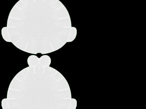 Decoration Foil Balloon 12 Frog 3D 모델