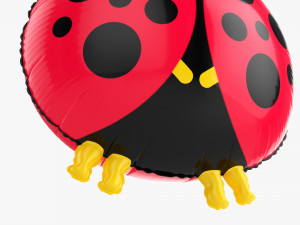 Decoration Foil Balloon 13 Ladybird Modèle 3D