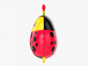 Decoration Foil Balloon 13 Ladybird Modèle 3D