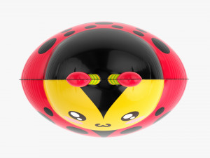 Decoration Foil Balloon 13 Ladybird Modèle 3D