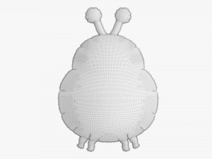 Decoration Foil Balloon 13 Ladybird Modèle 3D