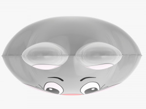 Decoration Foil Balloon 14 Rabbit 3D 模型