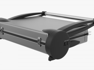 Electric Tabletop Grill Close 3D Model