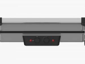 Grelha el&eacute;trica de mesa fechada Modelo 3D