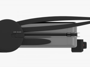 Electric Tabletop Grill Close 3D Model