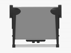Electric Tabletop Grill Close 3D Model