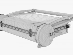 Grelha el&eacute;trica de mesa fechada Modelo 3D