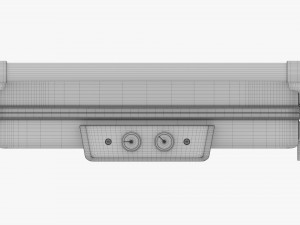 Electric Tabletop Grill Close 3D Model