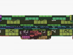 Grelha el&eacute;trica de mesa fechada Modelo 3D