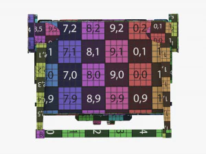 Grelha el&eacute;trica de mesa fechada Modelo 3D