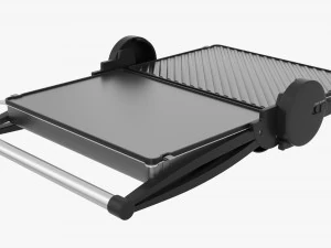 卓上電気グリル オープン 3Dモデル