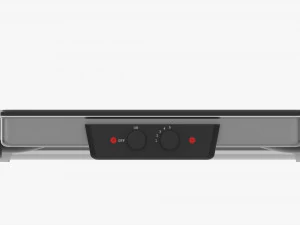 卓上電気グリル オープン 3Dモデル