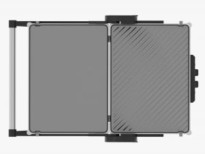 卓上電気グリル オープン 3Dモデル