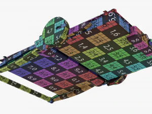 卓上電気グリル オープン 3Dモデル