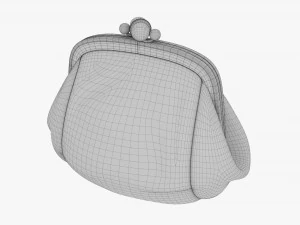 Female Coin Purse 3D Model