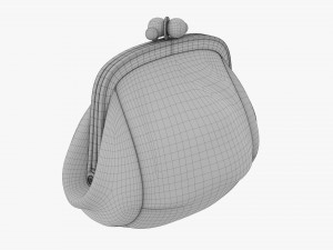Female Coin Purse 3D Модель