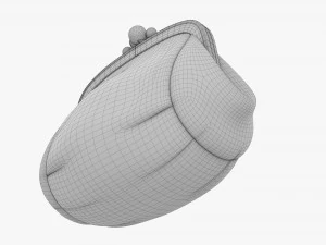 Female Coin Purse 3D Model