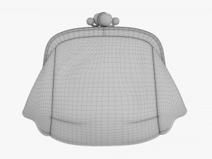 Female Coin Purse 3D Модель
