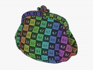Female Coin Purse 3D Model