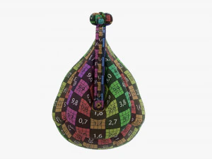 Female Coin Purse 3D Model