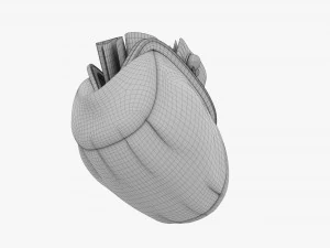 Female Purse With Banknotes 3D Model