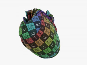 Female Purse With Banknotes 3D Model