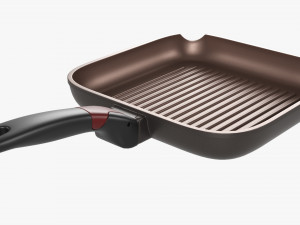 Frying Pan Without Lid 26cm 3D 模型